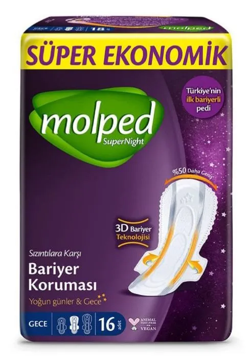 MOLPED GECE SUPERNİGHT 16LI 1*9