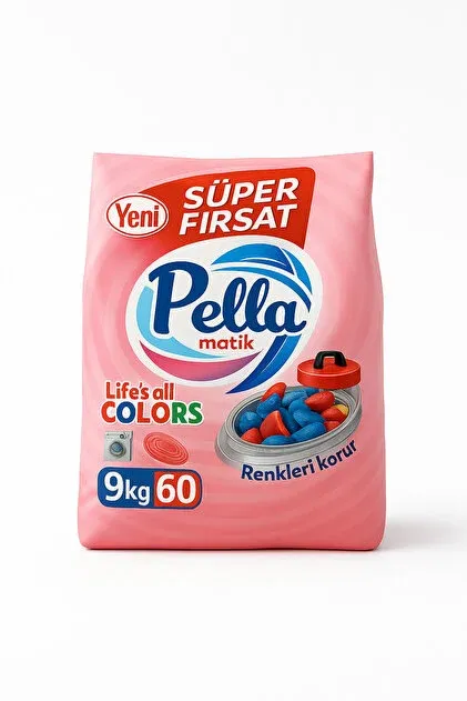 PELLA MATİK RENKLİ 9KG