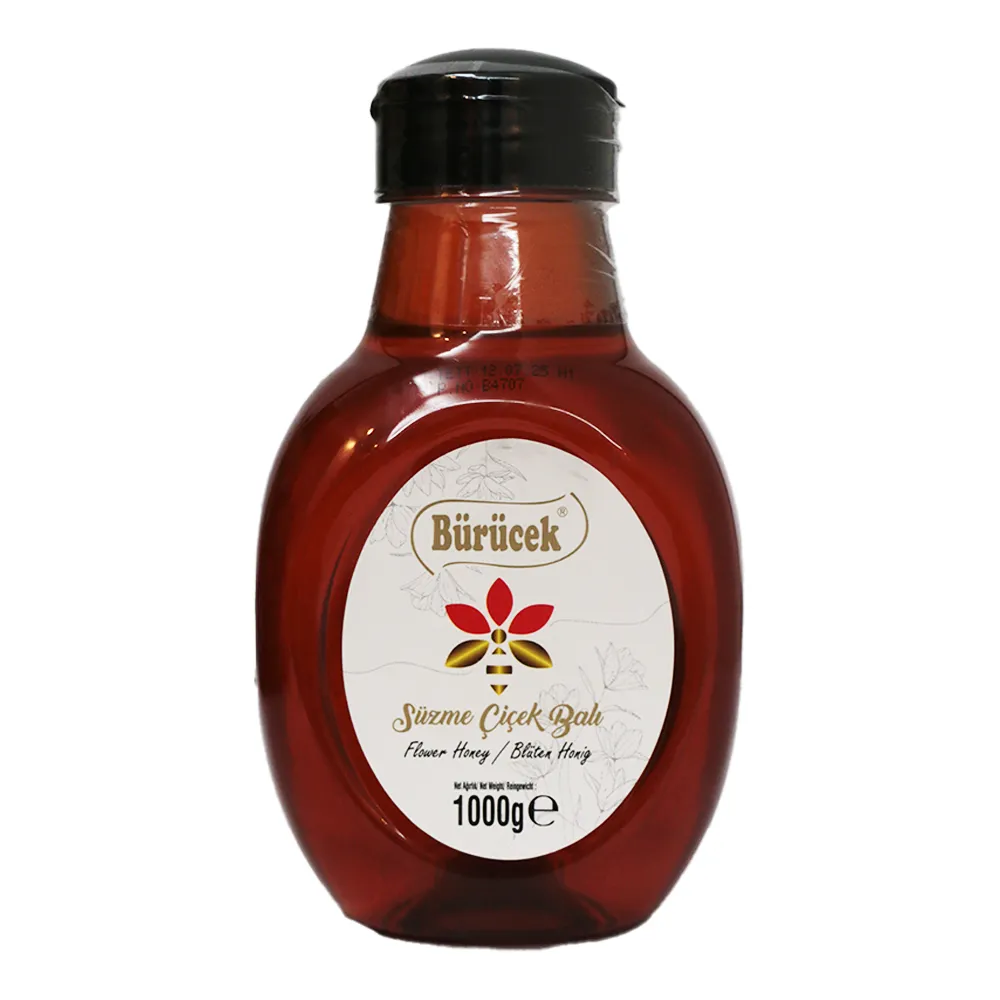 BÜRÜCEK PET SÜZME ÇİÇEK BALI 1000GR 1*6