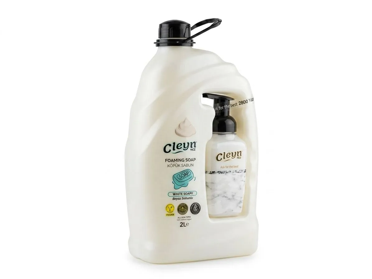 CLEYN KÖPÜK SABUN BEYAZ SABUN 2LT 1*3