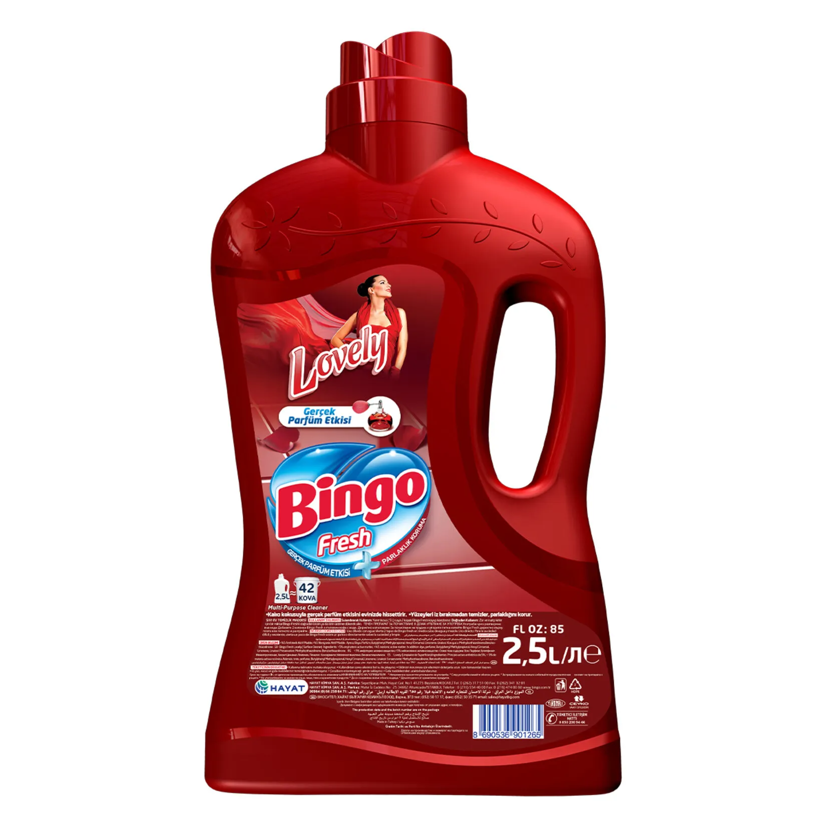 BİNGO YÜZEY LOVELY 2.5LT 1*6