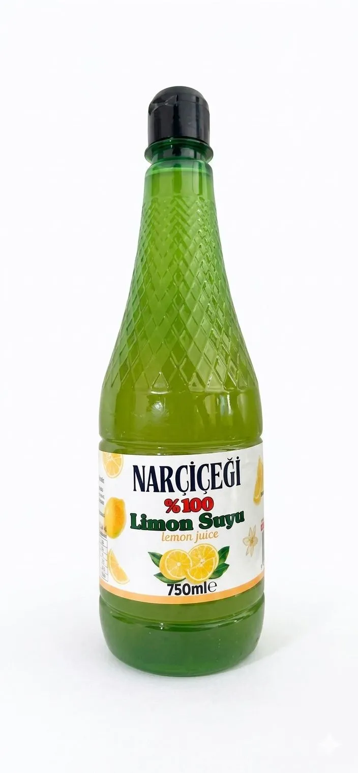 NARÇİÇEĞİ %100 LİMON SUYU 750ML 1*12