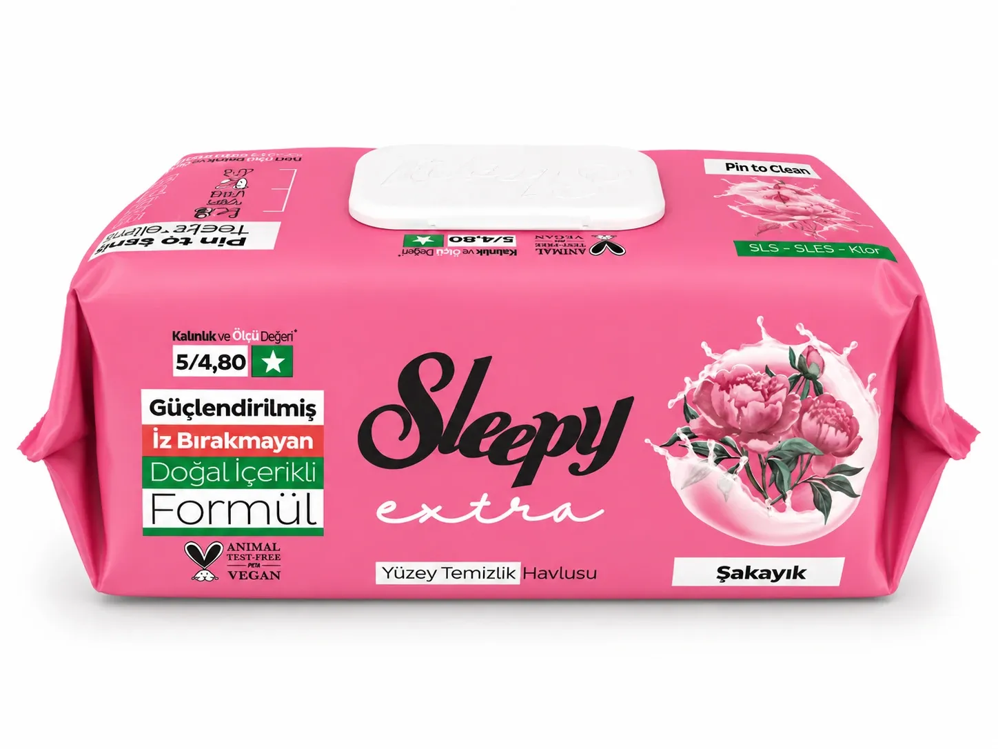 SLEEPY 100LÜ YÜZEY HAVLU ŞAKAYIK 1*12