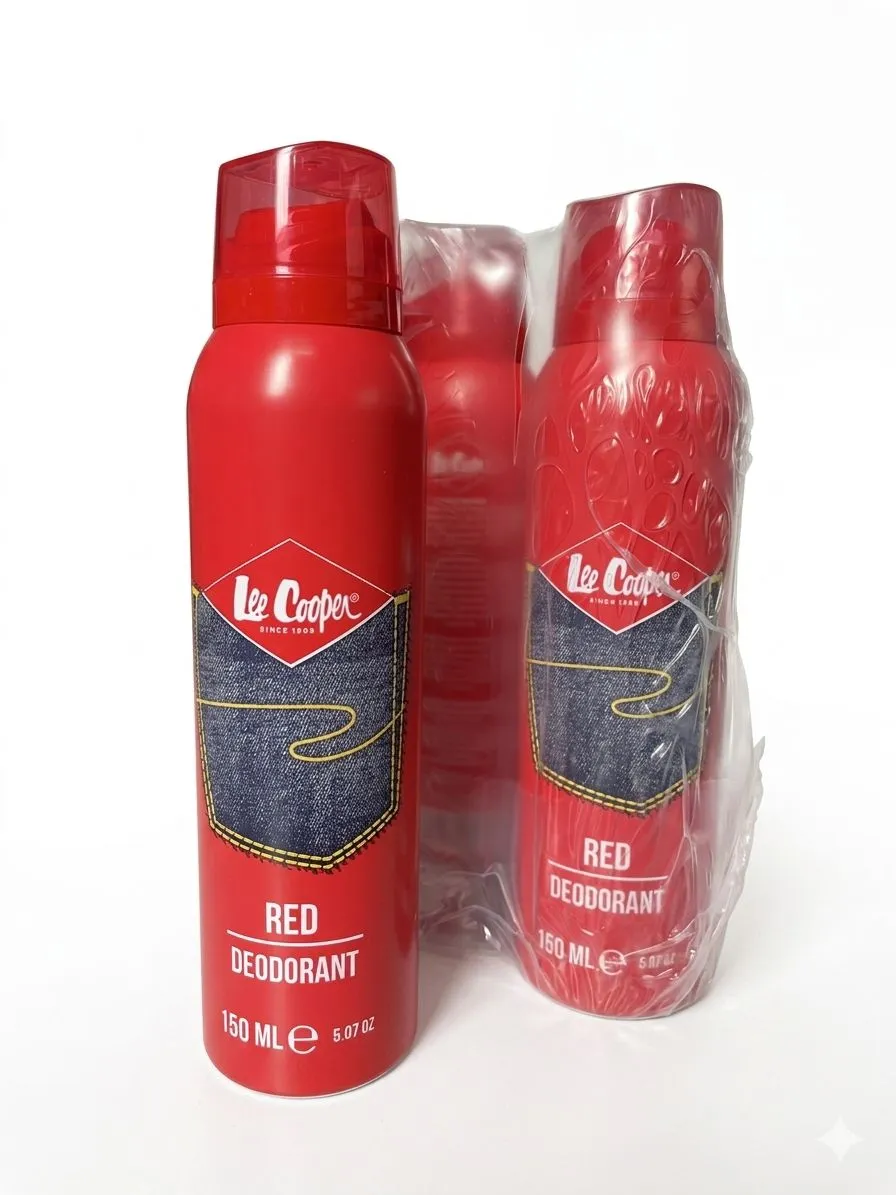 LEE COOPER DEO RED WOMEN 150ML 1/6