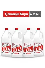 HYPO ÇAMAŞIR SUYU 4LT 1*4