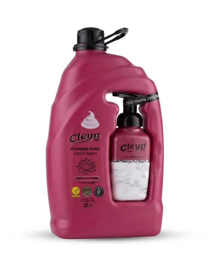 CLEYN KÖPÜK SABUN LOTUS ÇİÇEĞİ 2LT 1*3