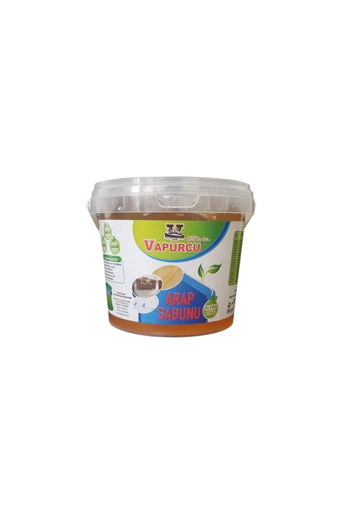 VAPURCU JEL ARAP SABUNU 500GR 1*16