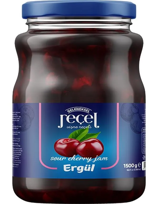 ERGÜL VİŞNE REÇELİ 1500GR 1*6