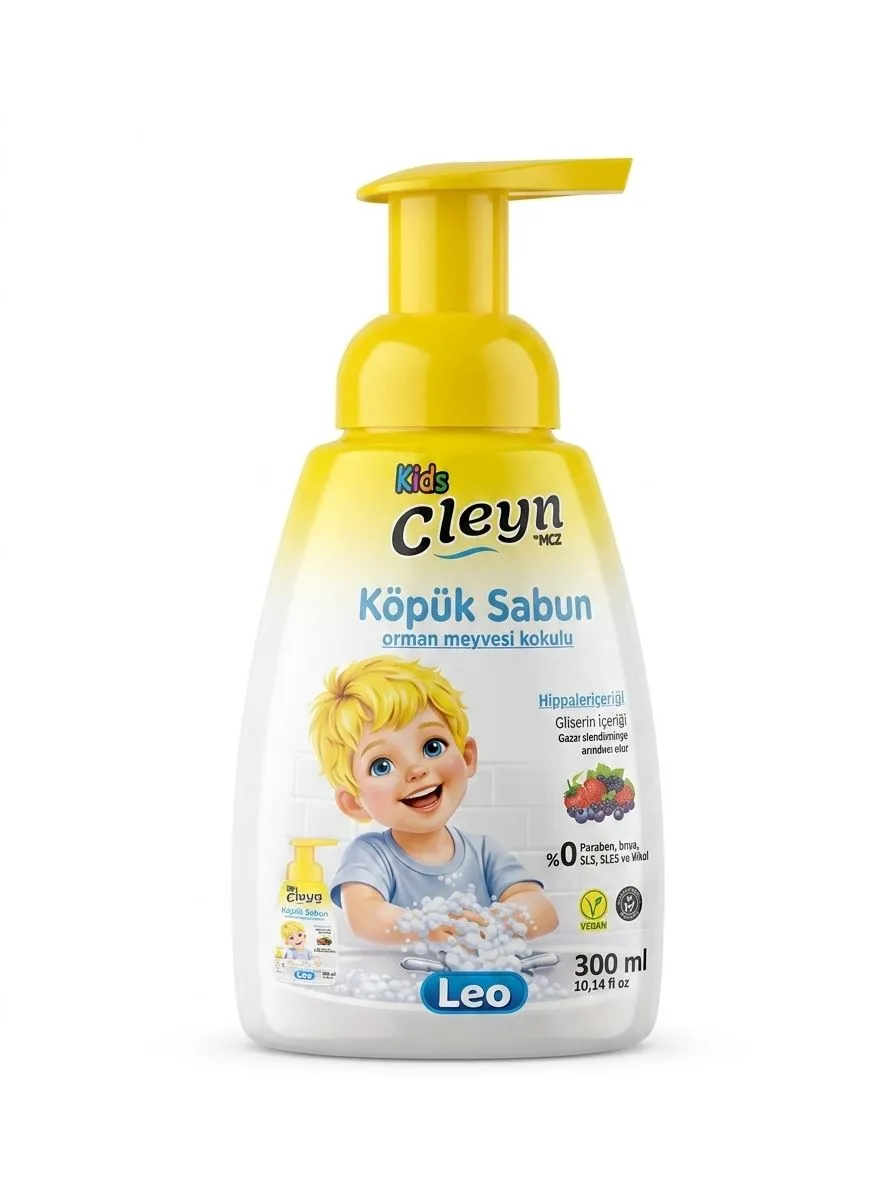 CLEYN LEO ERKEK ÇOCUK ORMAN MEYVESİ KOKULU 300ML 1*6
