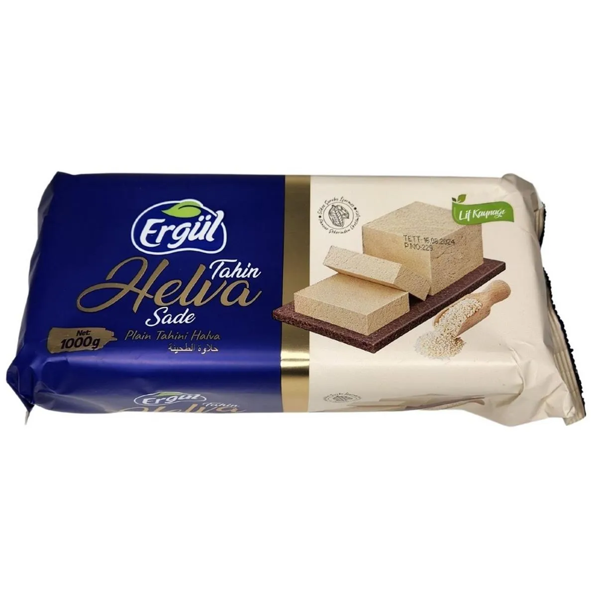 ERGÜL SADE HELVA 1000GR 1*8