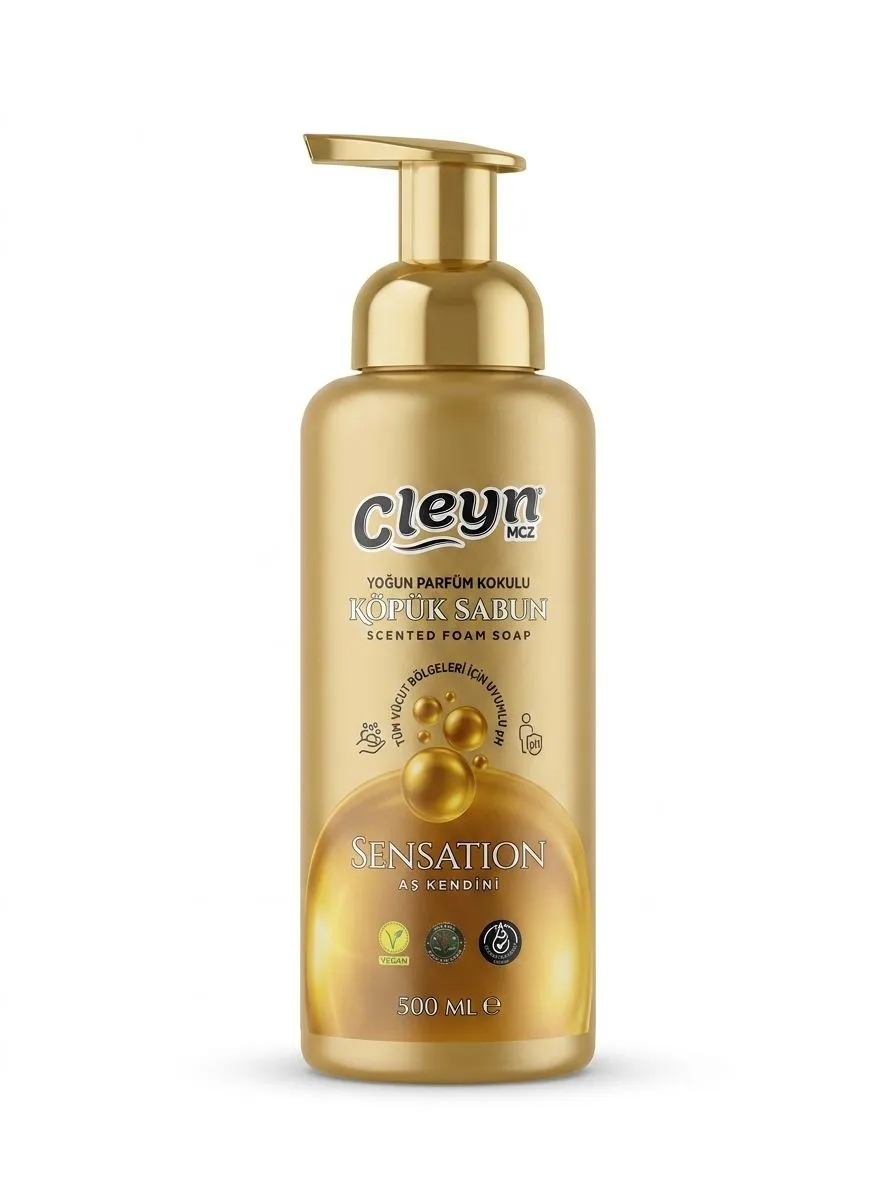 CLEYN KÖPÜK SABUN GOLD 500ML 1*6