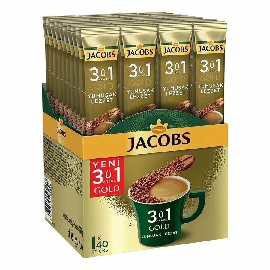 JACOBS GOLD 3İN1 YUMUŞAK LEZZET 1*40