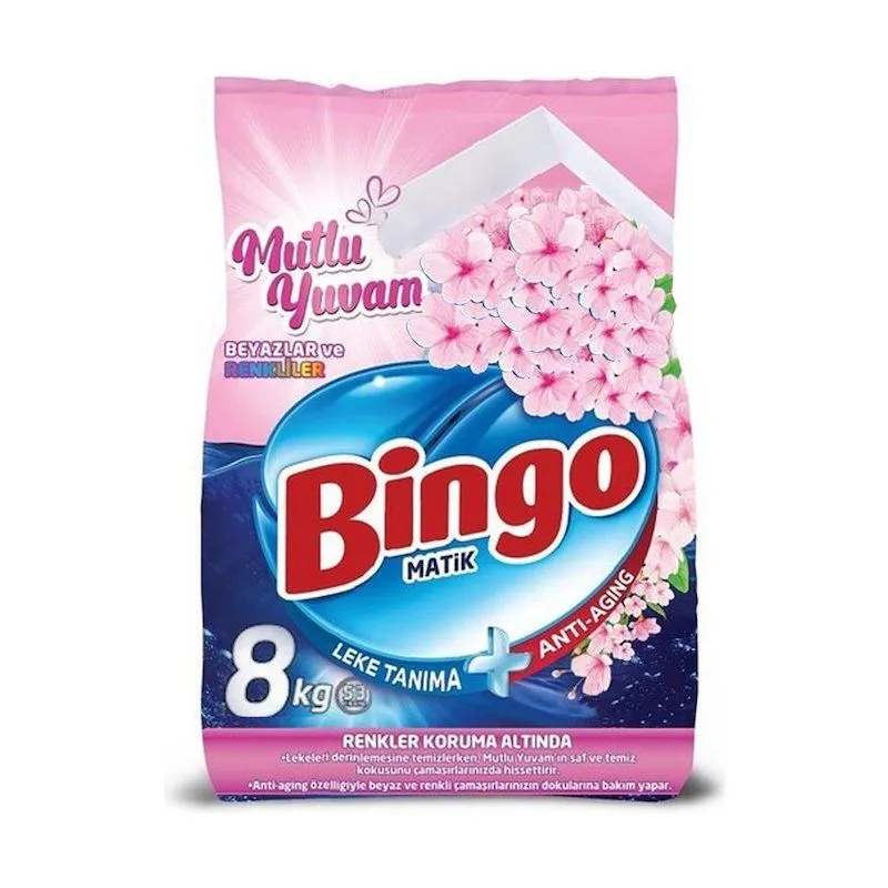 BİNGO MATİK MUTLU YUVAM 8KG 1*1