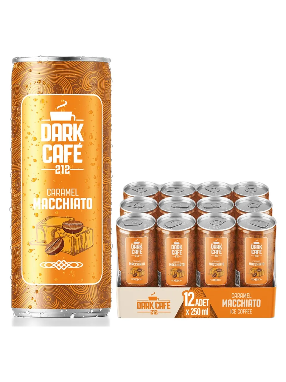 DARKCAFE MACHIATO 250ML 1*12