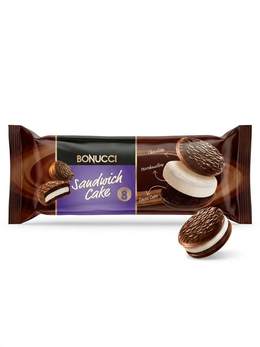 BONUCCI SANDVİÇ KAKAOLU KEK 184GR 1*12