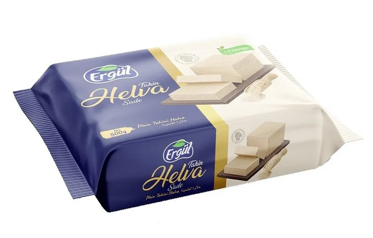 ERGÜL SADE HELVA 500GR 1*12