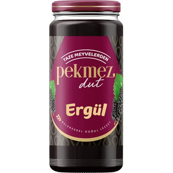 ERGÜL DUT PEKMEZİ KAVANOZ 600GR 1*12