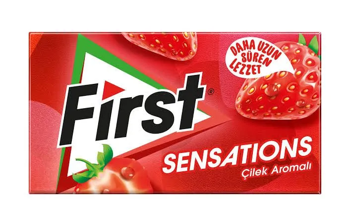 FİRST SENSATİON ÇİLEKLİ ŞERİT SAKIZ 1*12