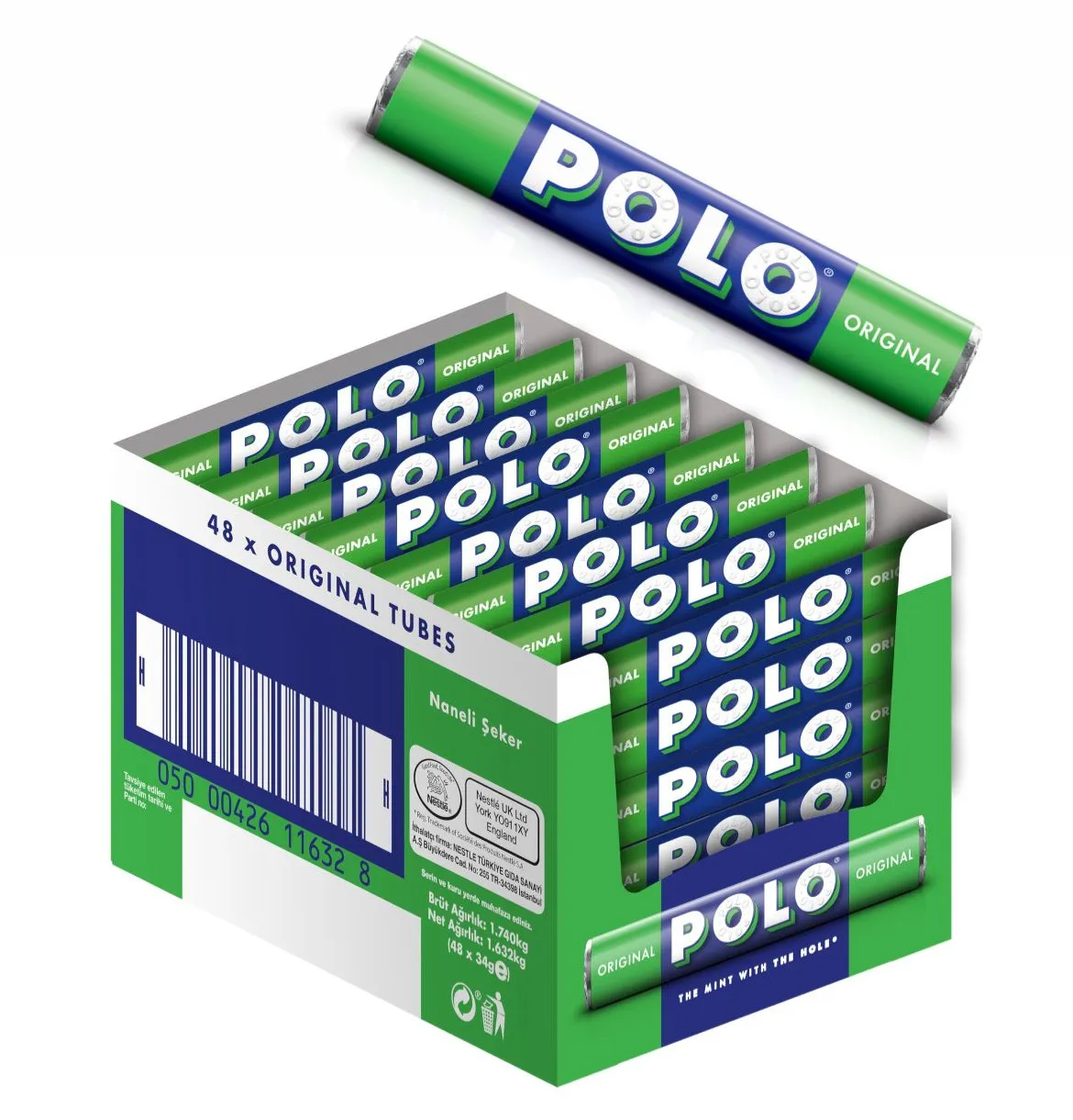 POLO NANELİ ŞEKER 1*48