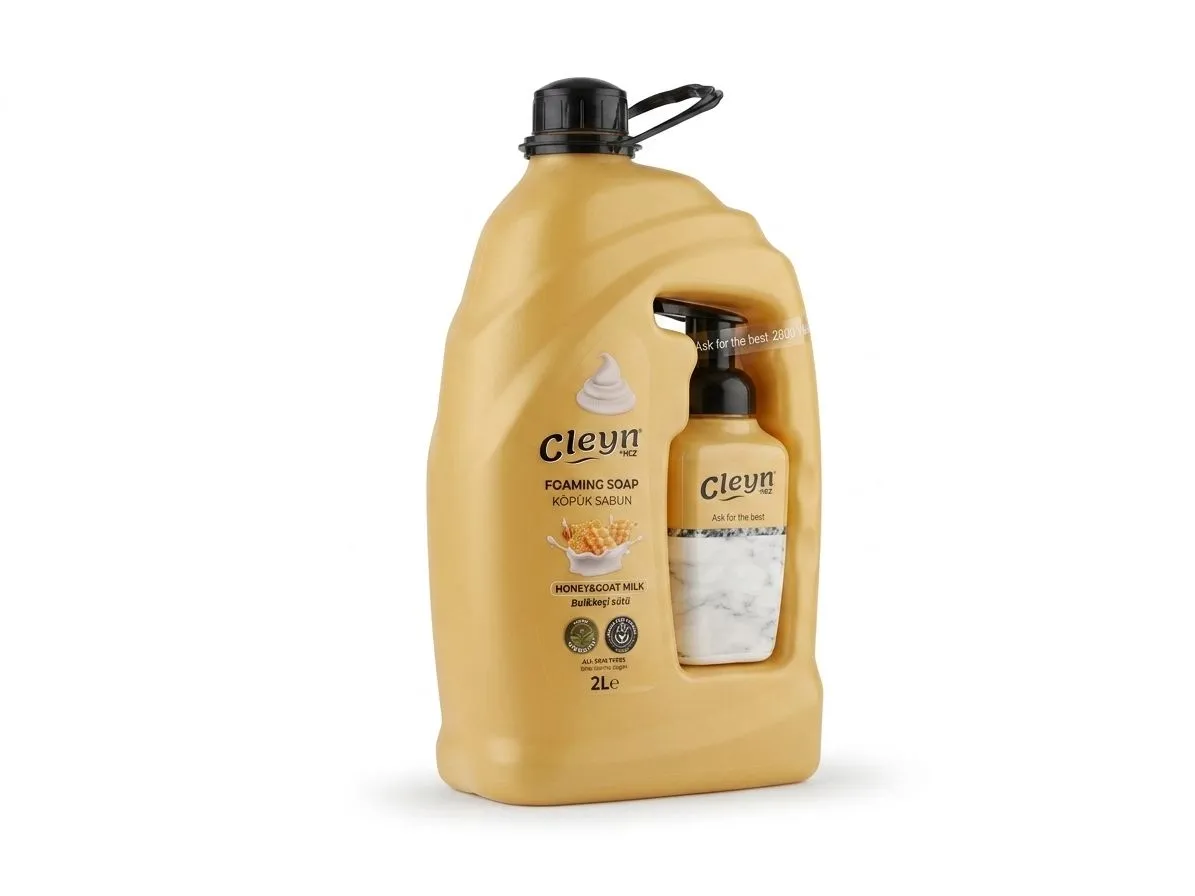 CLEYN KÖPÜK SABUN BAL&KEÇİ SÜTÜ 2 LT 1*3