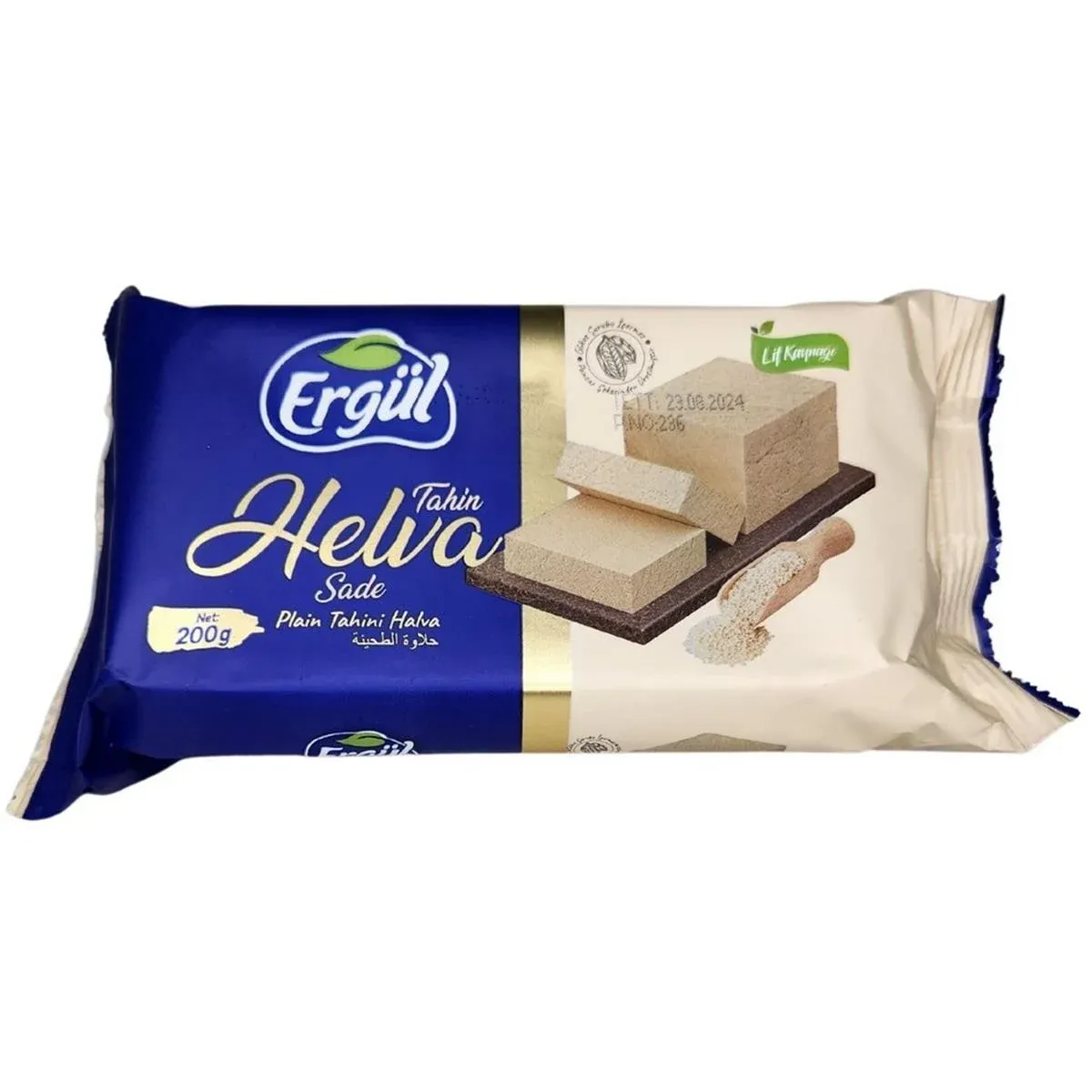ERGÜL SADE HELVA 200GR 1*24