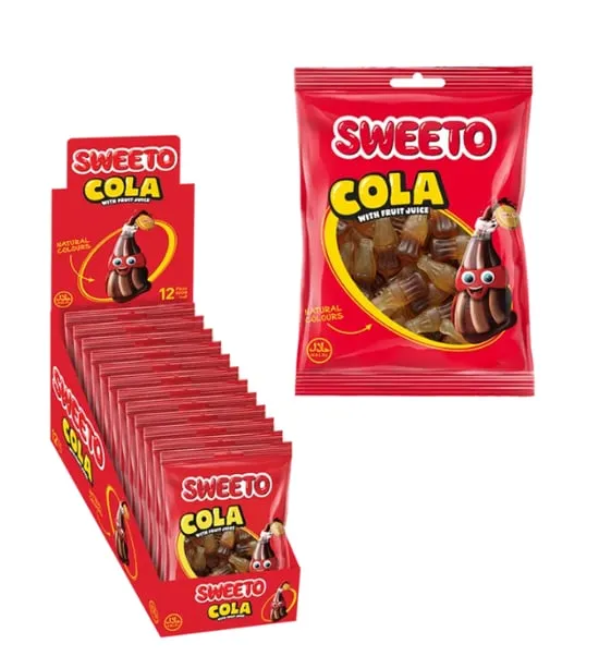SWEETO JELY COLA 80GR 1*12