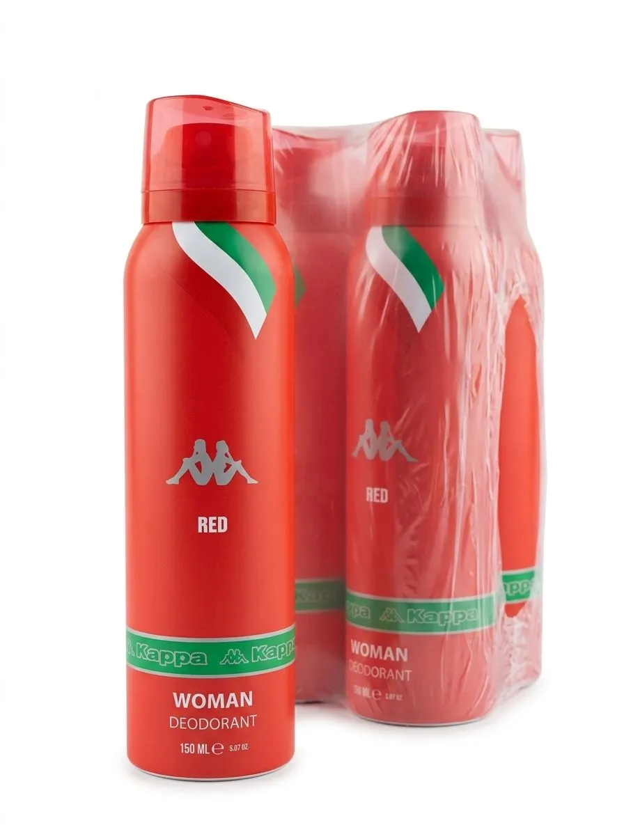 KAPPA DEO WOMEN RED 150ML 1/6