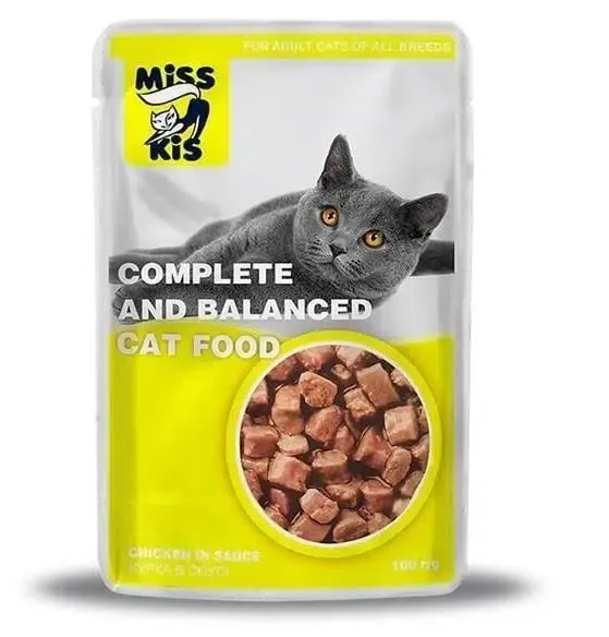 MİSS KİS KEDİ MAMASI TAVUK 100GR 1*24
