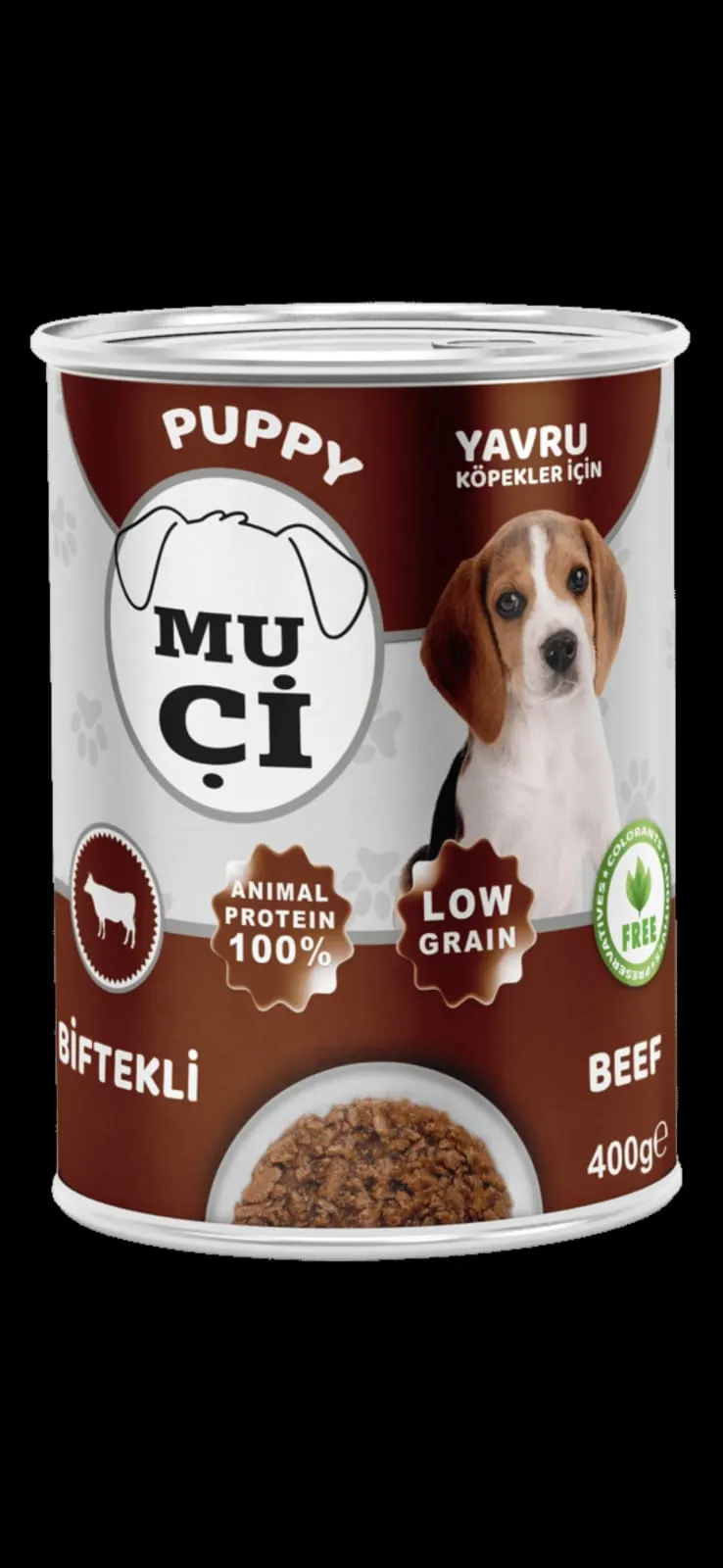 MUÇİ KONSERVE YAVRU KÖPEK 400GR 1*12