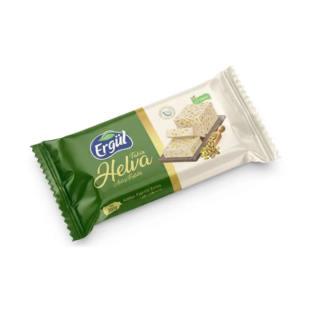 ERGÜL ANTEP FISTIKLI HELVA 200GR 1*24
