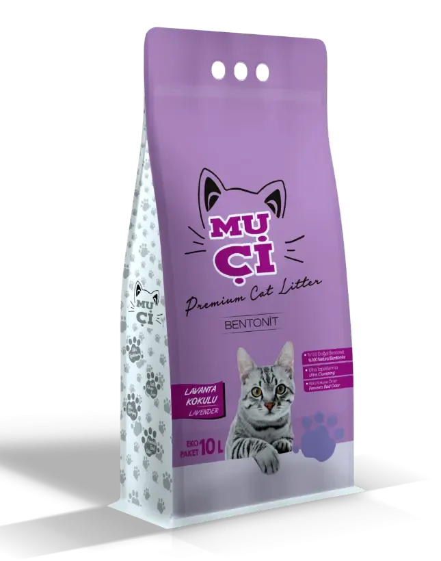 MUÇİ KEDİ KUMU 10LT LAVANTA KOKULU