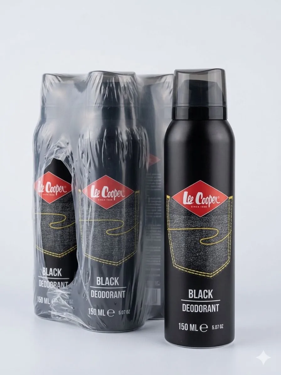 LEE COOPER DEO BLACK MAN 150ML 1/6