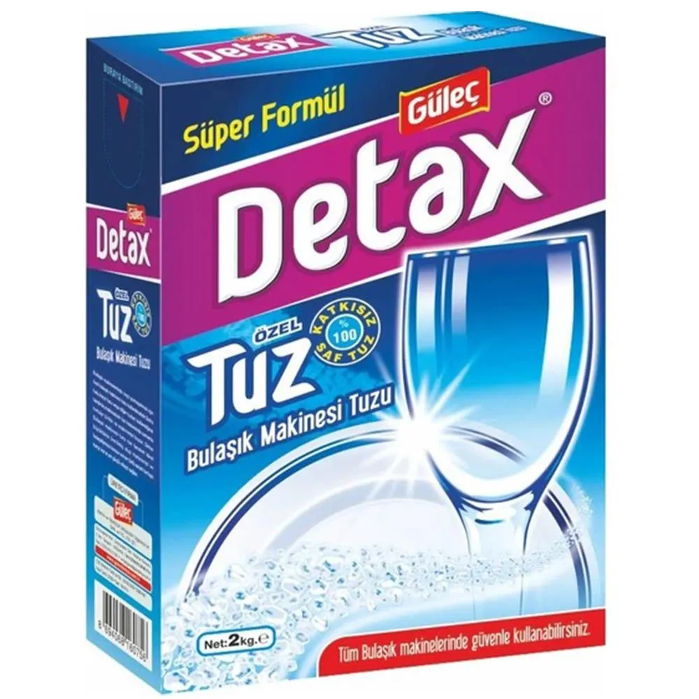 DETAX BULAŞIK MAKİNESİ TUZU 1,5KG 1*8